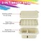 Paint Brush Cleaner,Paint Brush Basin with 10 PCS Paint Brushes,Paint Brush Holder and Organizers with Palette for Acrylic, for Watercolor and Water Based Paints (Gery)